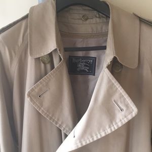 Burberrys Military Trench Coat Tan